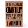 Chantilly 1 minute - Cookut
